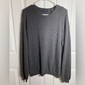 Izod grey knit sweater